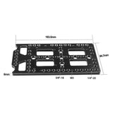 CGPro Cheese Mounting Plate Mounting Plate - CINEGEARPRO