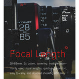 CHIOPT Xtreme 28-85MM T3.2 COMPACT ZOOM CINEMA LENS