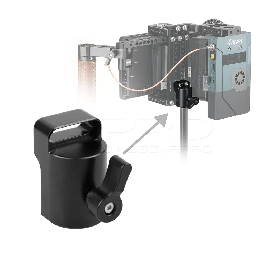 CGPro Universal Light Pole Adapter Connector For Camera Monitor Cage  - CINEGEARPRO