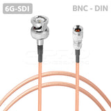 CGPro Ultra Thin 1.0/2.3 DIN to BNC Male HD-SDI 6G-SDI Cable SDI Cable - CINEGEARPRO
