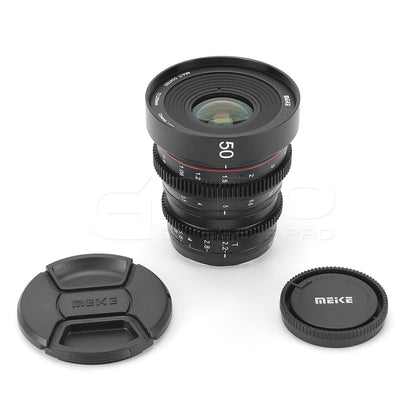 MEIKE 50mm T2.2 Manual Focus Cinema Prime Lens Lens - CINEGEARPRO