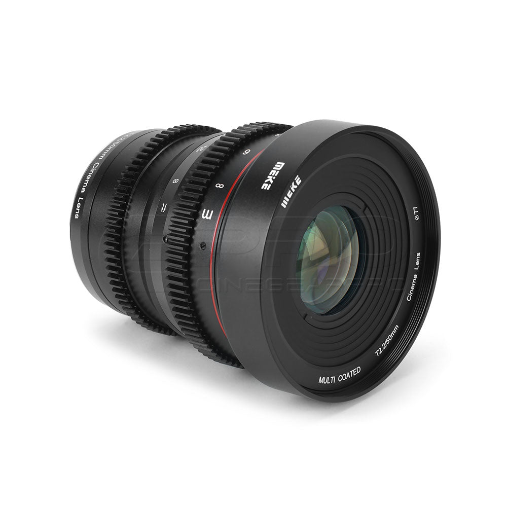 MEIKE 50mm T2.2 Manual Focus Cinema Prime Lens Lens - CINEGEARPRO