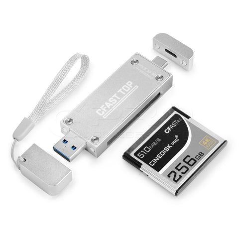 CINEDISKPRO CFast 2.0 Card Reader USB 3.1/Type-C