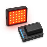 Vlogger Portable LP-E6 Charger With RGB LED Light