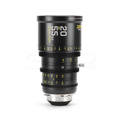 DZOFILM Pictor Zoom 3 Lens Bundle 12-25mm + 20-55mm + 50-125mm T2.8 (PL&EF interchangeable Mount, Black)