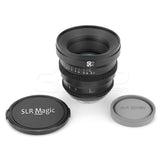 SLR Magic MicroPrime Cine 50mm T1.2 Lens (E-Mount) Lens - CINEGEARPRO