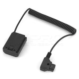 CGPro NP-FZ100 D-TAP Dummy Battery Input 10-20V Output 8.0-8.4V For SONY a7III/a7RIII/a7RIV/a9 DC Coupler/Dummy Battery - CINEGEARPRO
