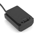CGPro NP-FZ100 D-TAP Dummy Battery Input 10-20V Output 8.0-8.4V For SONY a7III/a7RIII/a7RIV/a9 DC Coupler/Dummy Battery - CINEGEARPRO