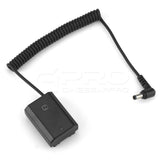 CGPro NP-FZ100 Dummy Battery DC 5.5x2.5mm Input 10-20V Output 8-8.4V For SONY a7III/a7RIII/a7RIV/a9 DC Coupler/Dummy Battery - CINEGEARPRO