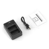 NP-FZ100 USB Dual Charger With LCD Display Charger - CINEGEARPRO
