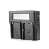 CGPro BP-U Dual Digital Battery Charger w/ LCD Display For Sony BP-U75/U30/U60 Charger - CINEGEARPRO