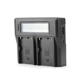 CGPro BP-U Dual Digital Battery Charger w/ LCD Display For Sony BP-U75/U30/U60 Charger - CINEGEARPRO