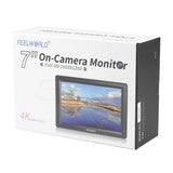 FEELWORLD T756 7" 4K On-camera Monitor with HDMI Input/ Output IPS Full HD 1920x1200 Monitor - CINEGEARPRO