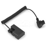 CGPro LP-E6 D-TAP Coupler Dummy Battery Input 10-20V Output 8.0-8.4V DC Coupler/Dummy Battery - CINEGEARPRO