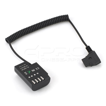 CGPro DMW-DCC12 (D-TAP) Dummy Battery Input 10-20V Output 8.5-9.15V For Panasonic GH5 GH4 GH3 DC Coupler/Dummy Battery - CINEGEARPRO