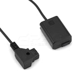 CGPro NP-FW50 D-tap Coupler Dummy Battery Input 10-20V Output 8-8.4V for Sony Alpha Cameras DC Coupler/Dummy Battery - CINEGEARPRO