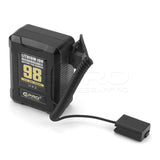 CGPro NP-FW50 D-tap Coupler Dummy Battery Input 10-20V Output 8-8.4V for Sony Alpha Cameras DC Coupler/Dummy Battery - CINEGEARPRO