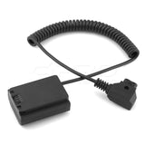 CGPro NP-FZ100 D-TAP Dummy Battery Input 10-20V Output 8.0-8.4V For SONY a7III/a7RIII/a7RIV/a9 DC Coupler/Dummy Battery - CINEGEARPRO