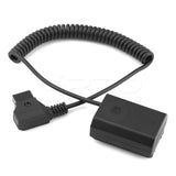 CGPro NP-FZ100 D-TAP Dummy Battery Input 10-20V Output 8.0-8.4V For SONY a7III/a7RIII/a7RIV/a9 DC Coupler/Dummy Battery - CINEGEARPRO