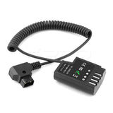 CGPro DMW-DCC12 (D-TAP) Dummy Battery Input 10-20V Output 8.5-9.15V For Panasonic GH5 GH4 GH3 DC Coupler/Dummy Battery - CINEGEARPRO