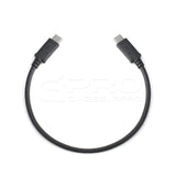 CGPro Type-C to Type-C Data/Sync Cable USB 3.1 10Gbps Dual USB-C (1FT/30cm) for Samsung T5 SSD Other Accessories - CINEGEARPRO