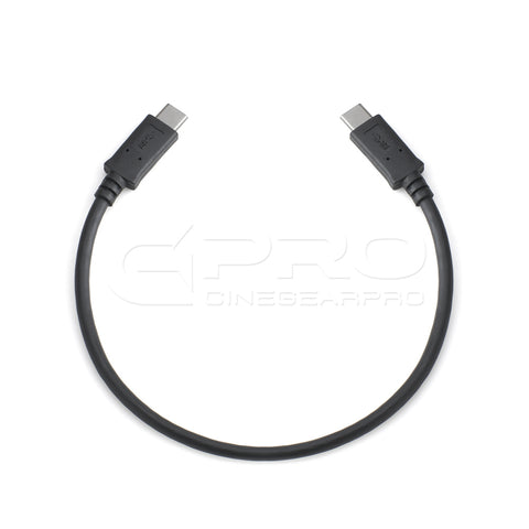 CGPro Type-C to Type-C Data/Sync Cable USB 3.1 10Gbps Dual USB-C (1FT/30cm) for Samsung T5 SSD