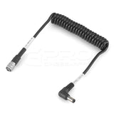 CGPro BMPCC 4K DC Barrel Coiled Power Cable 12-40" Power Cable - CINEGEARPRO