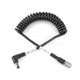CGPro BMPCC 4K DC Barrel Coiled Power Cable 12-40" Power Cable - CINEGEARPRO