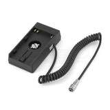 CGPro BP-U Battery Plate w/ BMPCC 4K Coiled Power Cable Battery Plate - CINEGEARPRO
