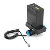 CGPro BP-U Battery Plate w/ BMPCC 4K Coiled Power Cable Battery Plate - CINEGEARPRO