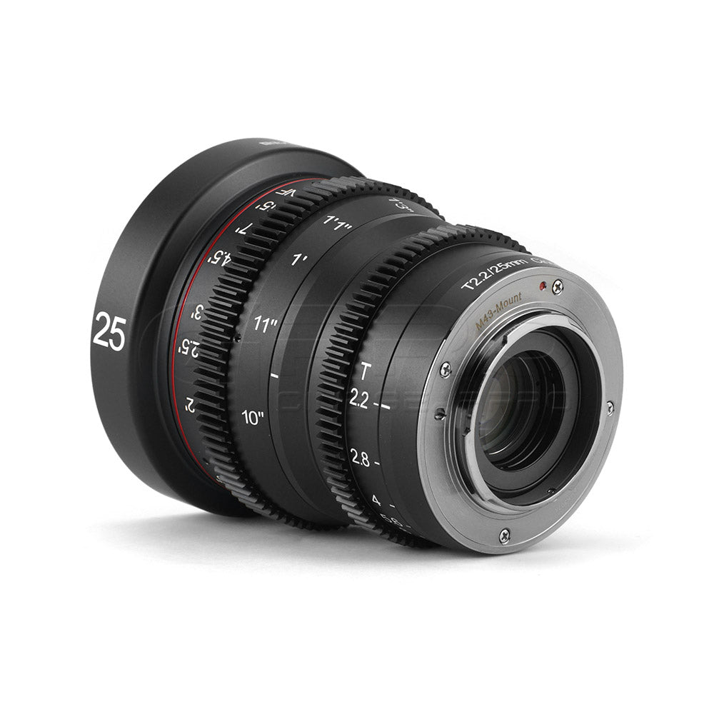 MEIKE 25mm T2.2 Manual Focus Cinema Prime Lens Lens - CINEGEARPRO