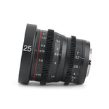 MEIKE 25mm T2.2 Manual Focus Cinema Prime Lens Lens - CINEGEARPRO