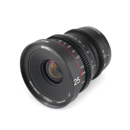 MEIKE 25mm T2.2 Manual Focus Cinema Prime Lens Lens - CINEGEARPRO