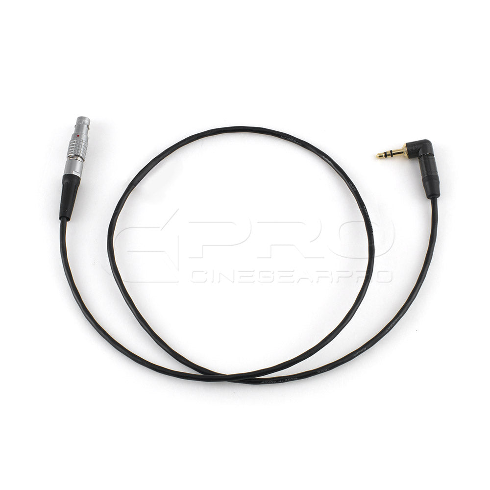 CGPro 5Pin Lemo To Right Angle DC 3.5mm Male Power Cable for ARRI Alexa Mini Power Cable - CINEGEARPRO