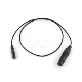 CGPro XLR Female To Mini XLR Cable for BlackMagic Design BMPCC 4K Camera Power Cable - CINEGEARPRO
