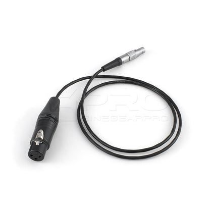 CGPro 5 Pin Lemo To XLR Female 3 Pin Cable for ARRI Alexa Mini Power Cable - CINEGEARPRO