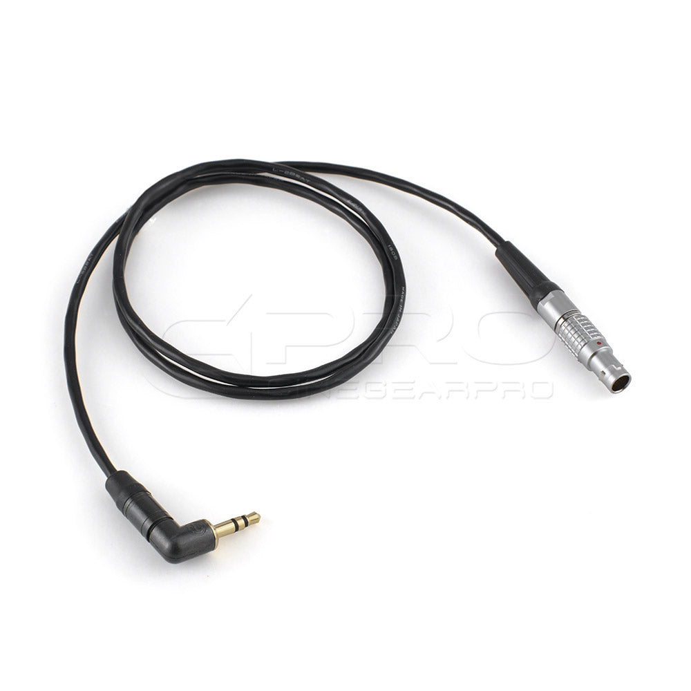 CGPro 5Pin Lemo To Right Angle DC 3.5mm Male Power Cable for ARRI Alexa Mini Power Cable - CINEGEARPRO