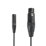 CGPro XLR Female To Mini XLR Cable for BlackMagic Design BMPCC 4K Camera Power Cable - CINEGEARPRO