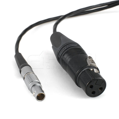 CGPro 5 Pin Lemo To XLR Female 3 Pin Cable for ARRI Alexa Mini Power Cable - CINEGEARPRO