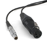 CGPro 5 Pin Lemo To XLR Female 3 Pin Cable for ARRI Alexa Mini Power Cable - CINEGEARPRO