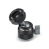 Vlogger Multi-Functional Ball Head with Removable Cold Shoe Mount Maximum Payload 5KG Mount - CINEGEARPRO