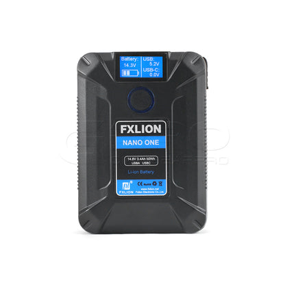 FXLION Nano One Pocket  50Wh 14.8V V-Mount Lithium-Ion V-Lock Battery Battery - CINEGEARPRO