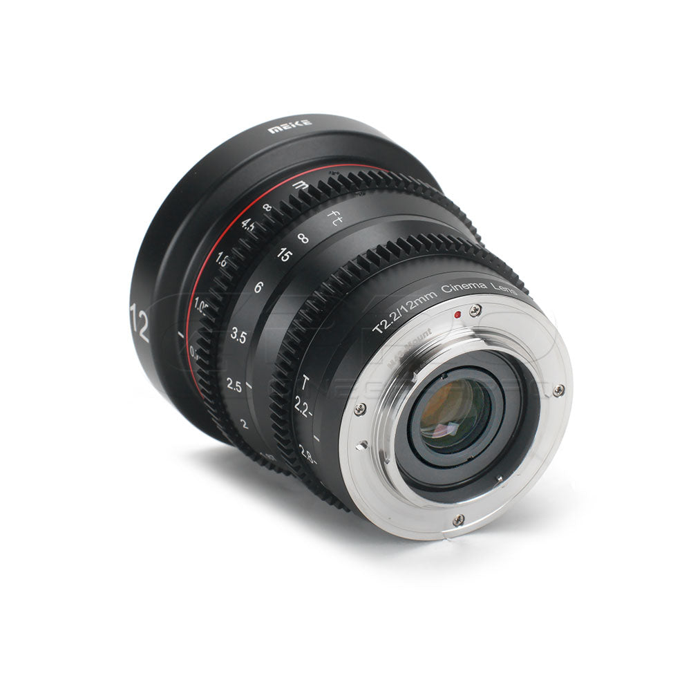 MEIKE 12mm T2.2 Manual Focus Cinema Prime Lens (MFT Mount) Lens - CINEGEARPRO