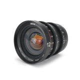 MEIKE 12mm T2.2 Manual Focus Cinema Prime Lens (MFT Mount) Lens - CINEGEARPRO