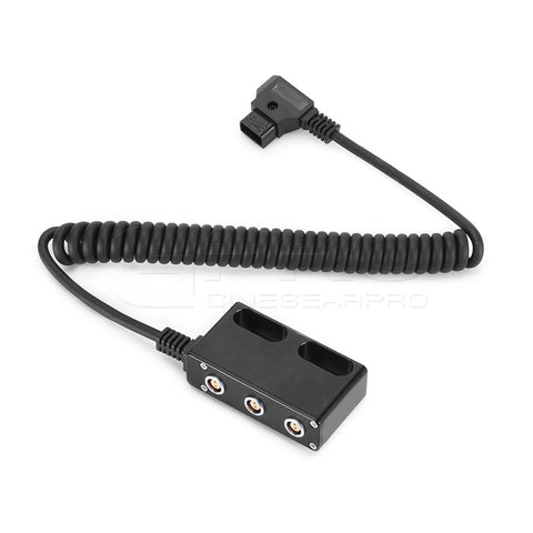 CGPro D-Tap To LEMO 3 Pin male connector Coiled Power Cable