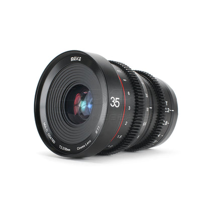 MEIKE 35mm T2.2 Manual Focus Cinema Prime Lens Lens - CINEGEARPRO