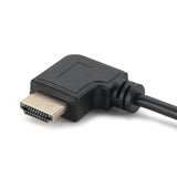 CGPro AM-AML-SC HDMI (A) to Right/Left Angle HDMI (A) Spring Curl Flexible Cable  - CINEGEARPRO