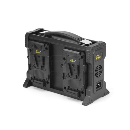 Rolux RL-4KS 4 channel V-Mount battery charger Charger - CINEGEARPRO