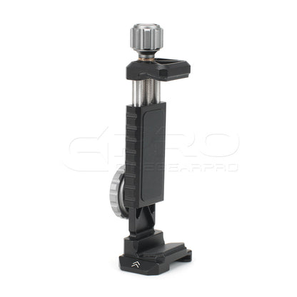 Vlogger Universal Adapter For Mobile phone and SSD With Built-in Cold Shoe Mount And 1/4 threaded holes Clamp - CINEGEARPRO