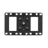 NanLite HD-T12-4-P, Transparent clip for 4 Pavotubes with Pin Lighting Accessories - CINEGEARPRO